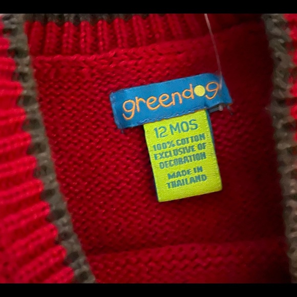 Greendog 12m Christmas vest - Picture 2 of 3